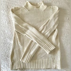 J.Crew Cotton Roll Neck Sweater